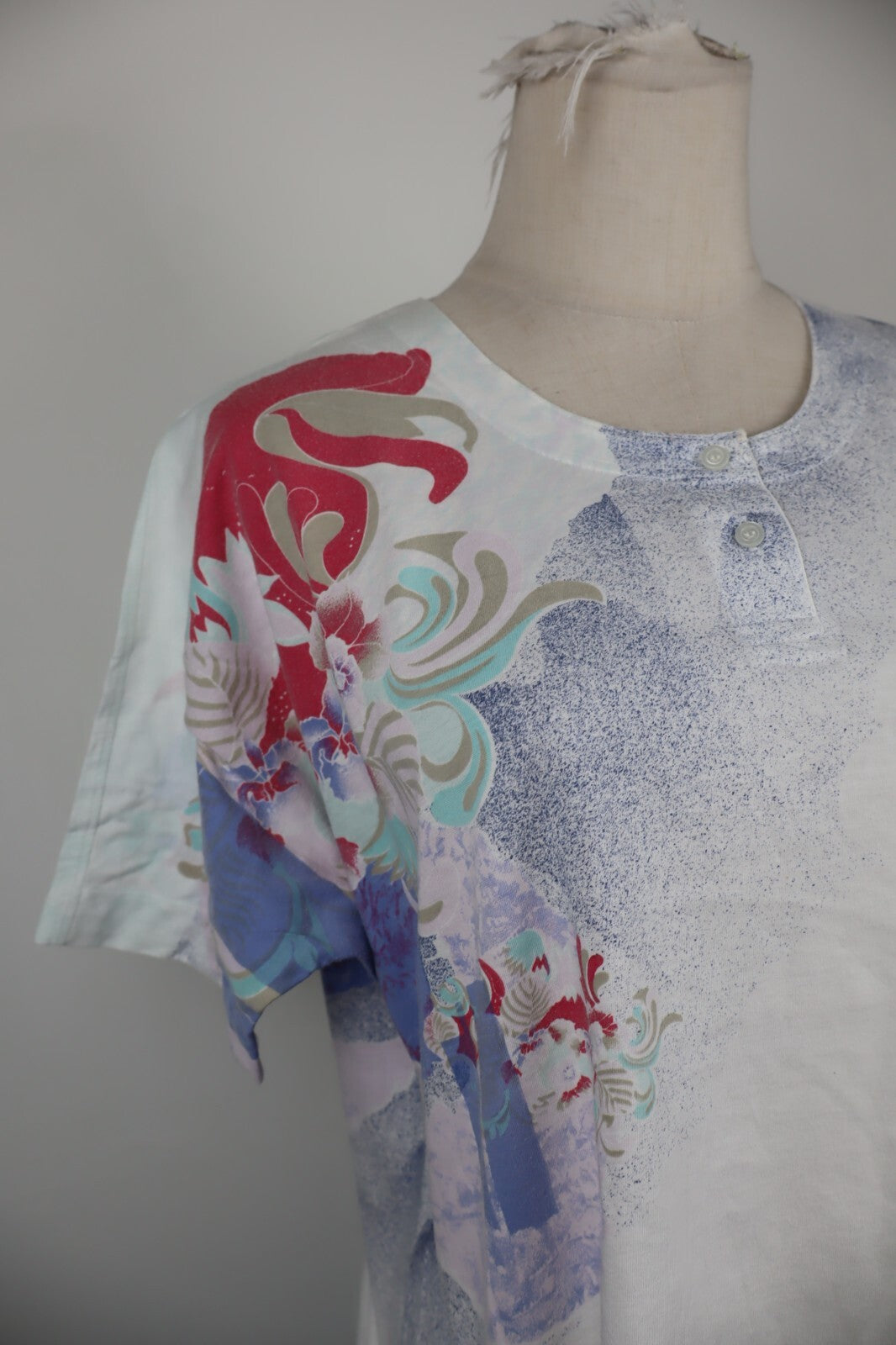 SERGIO TACCHINI MAGLIA DONNA TG. V 5 WOMAN CASUAL VINTAGE T-SHIRT COTONE COTTON