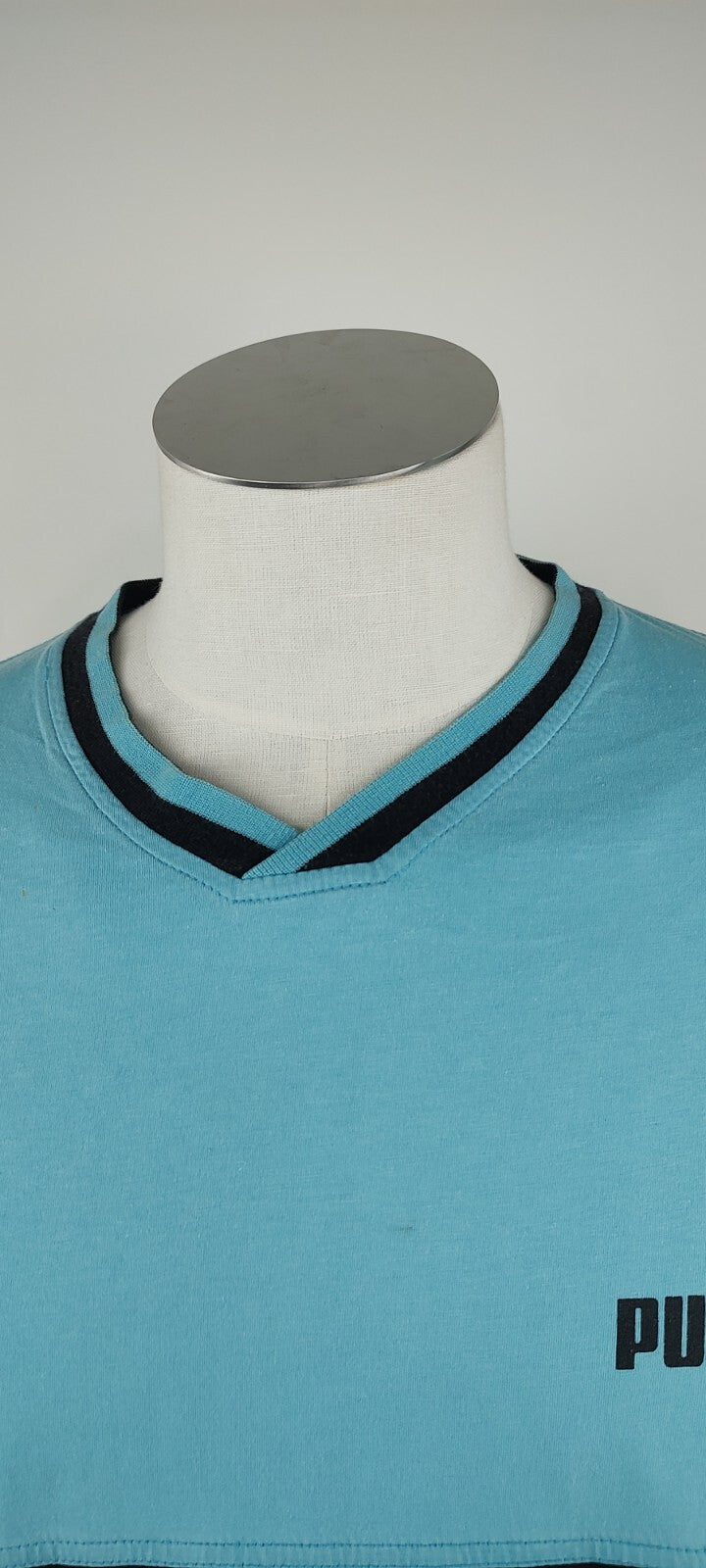 PUMA MAGLIA COTONE UOMO TG. M MAN T- SHIRT CASUAL COTTON STREET SOCCER CUP