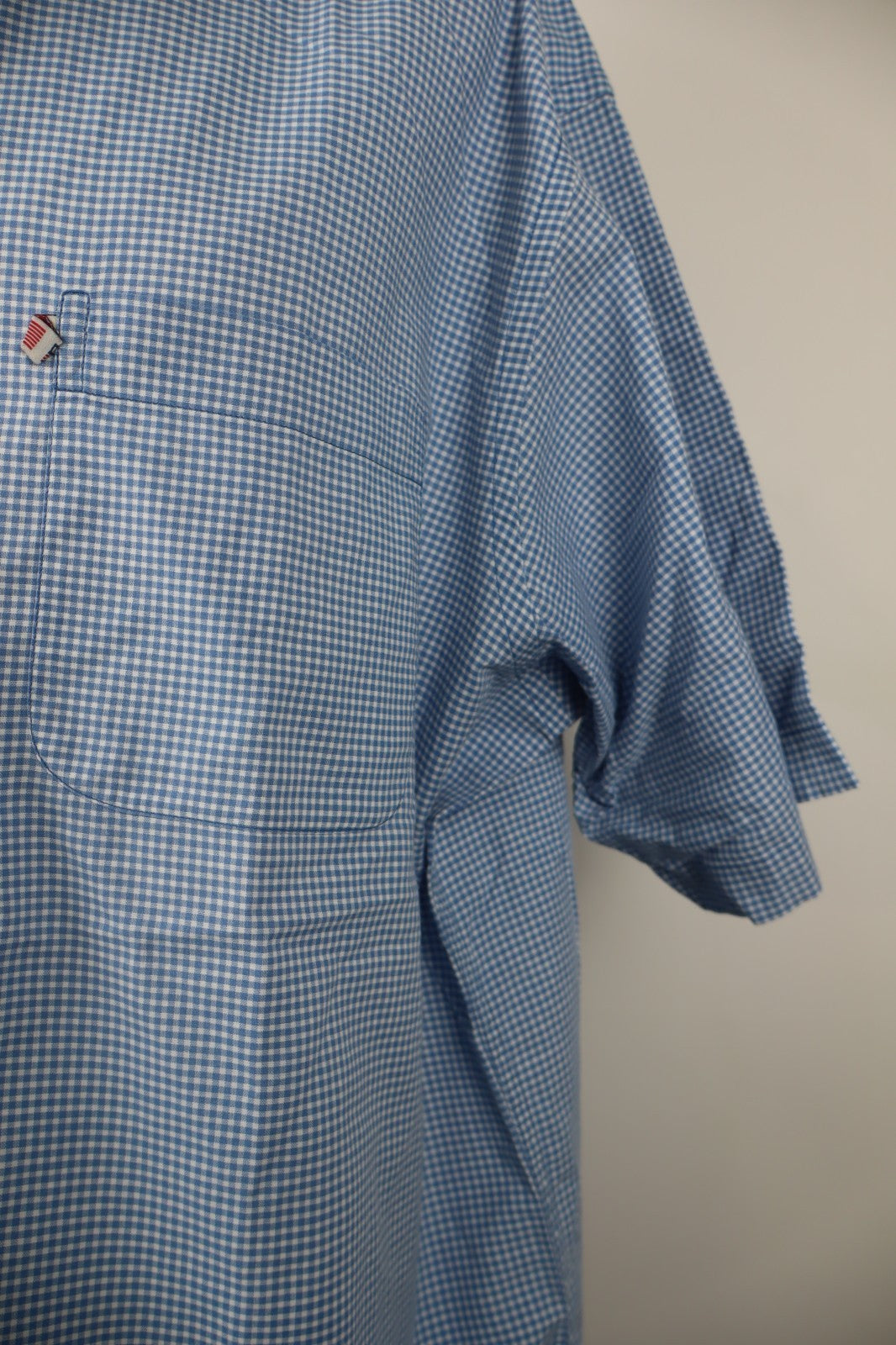 RALPH LAUREN CAMICIA UOMO COTONE TG XL MAN CASUAL VINTAGE COTTON SHIRT LOGO