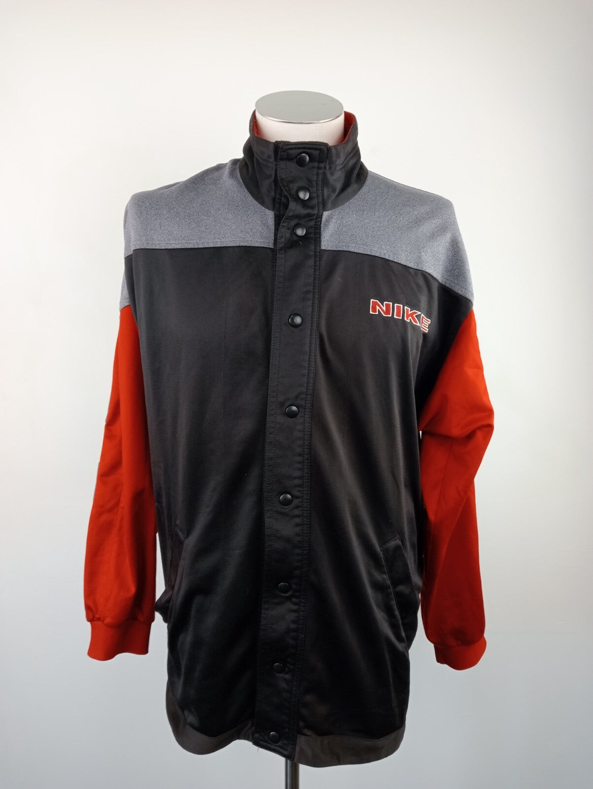 NIKE GIACCA SPORTIVA UOMO Tg. M MAN VINTAGE CASUAL SPORT JACKET ITALY