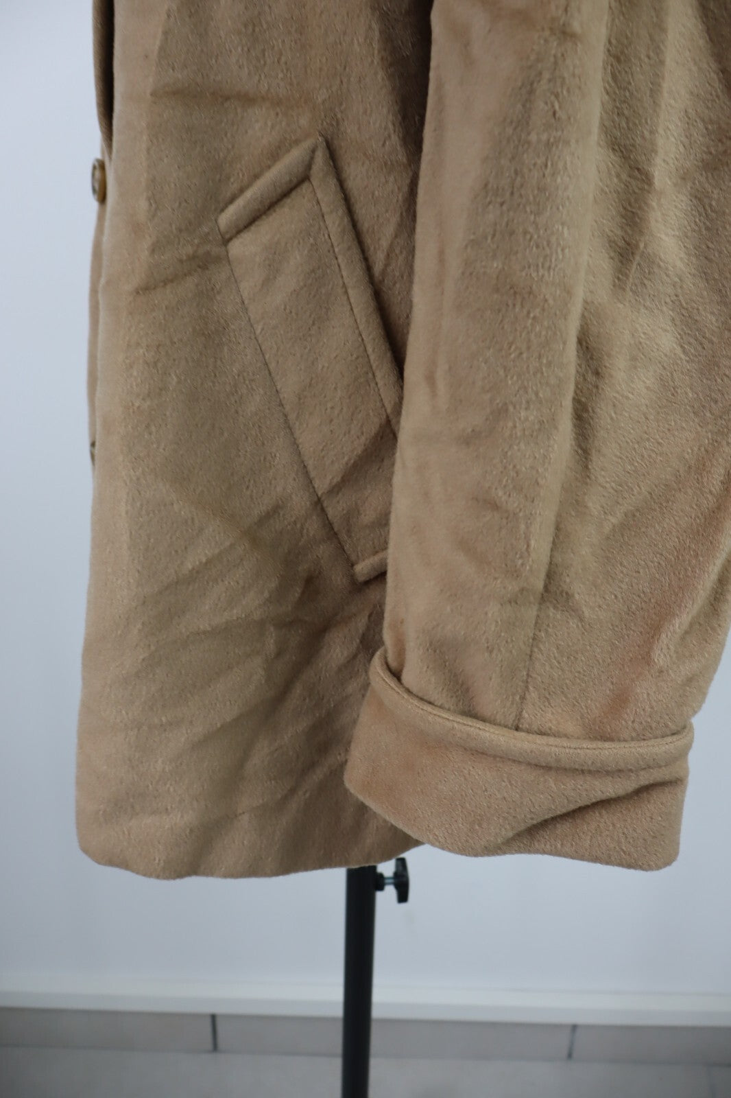 MAX MARA CAPPOTTO LANA GIACCA DONNA TG 42 WOMAN COAT VINTAGE CASUAL DOPPIOPETTO