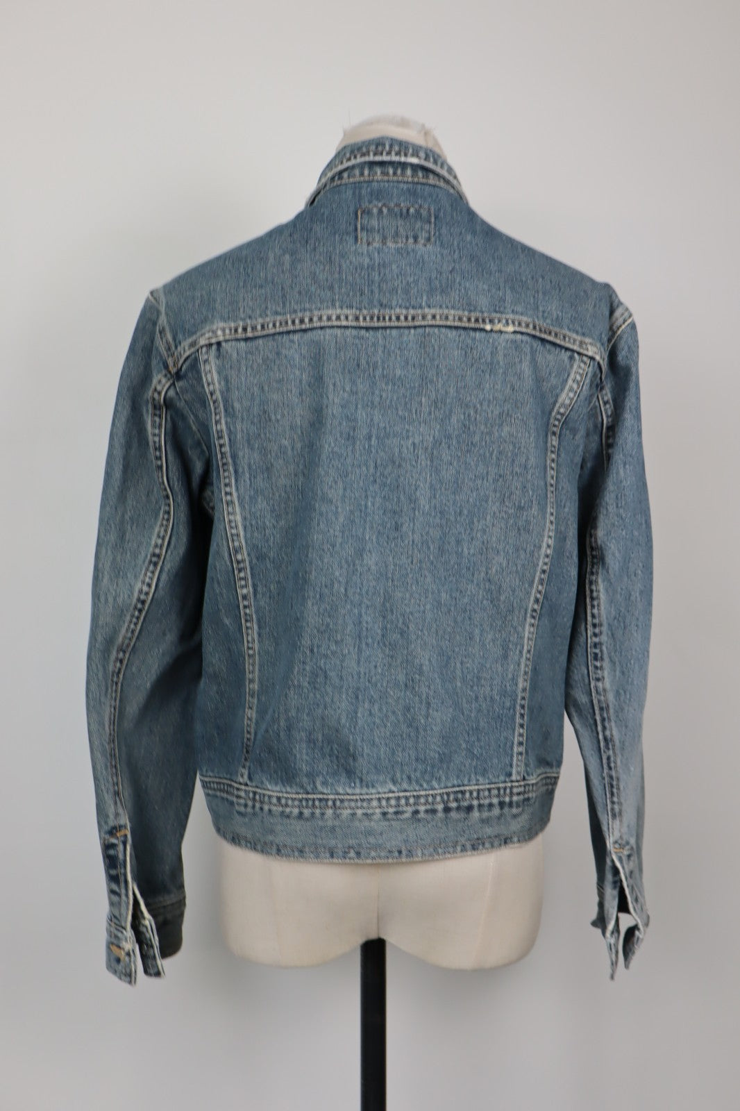 RIFLE GIACCA DONNA Tg M WOMAN CASUAL VINTAGE JACKET COTONE DENIM