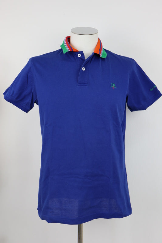 HARMONT & BLAINE MAGLIA POLO UOMO TG L MAN T-SHIRT CASUAL VINTAGE COTONE