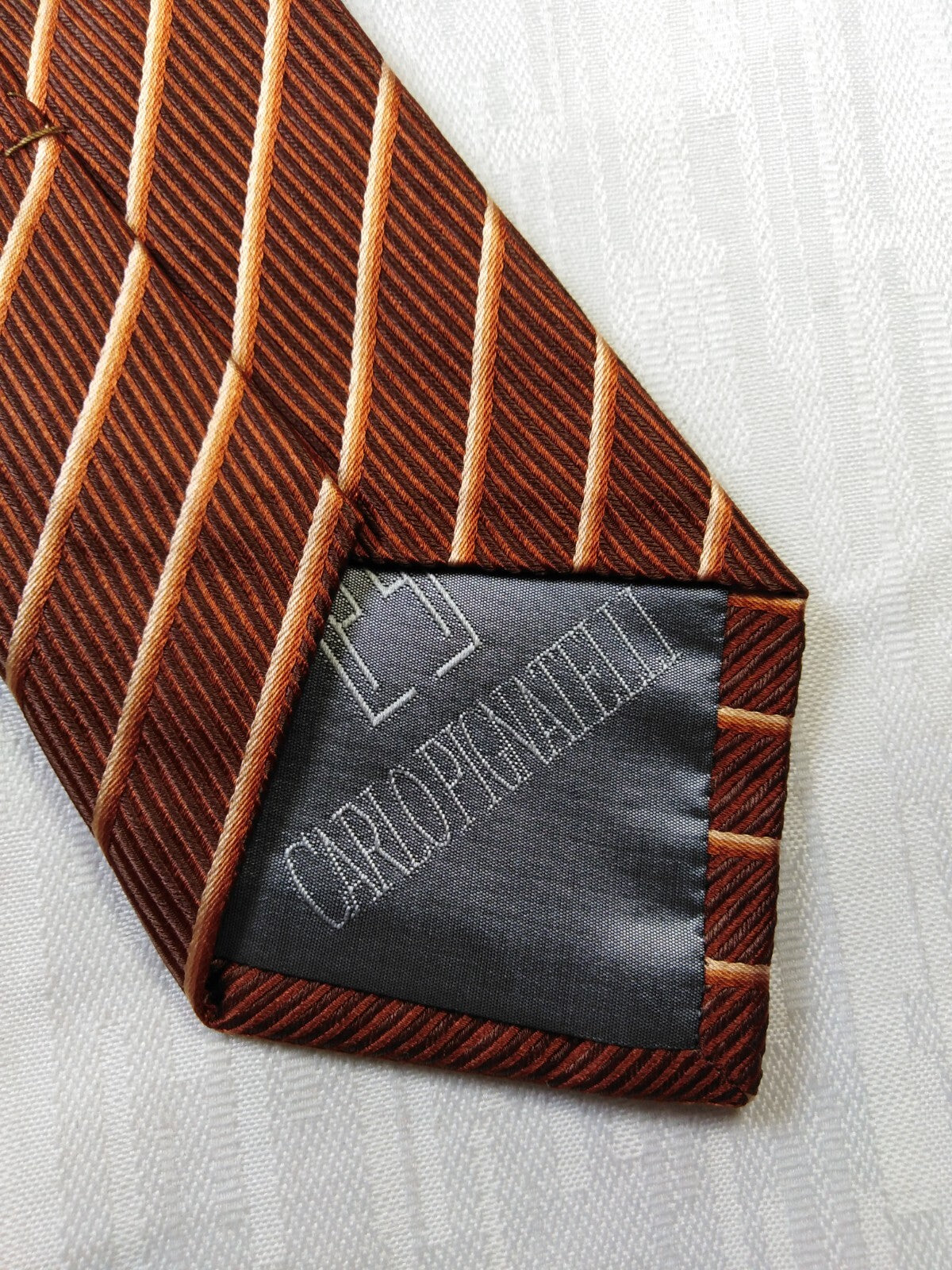 CARLO PIGNATELLI 100% SILK TIE SETA CRAVATTA NECKTIE ITALY VINTAGE CLASSIC