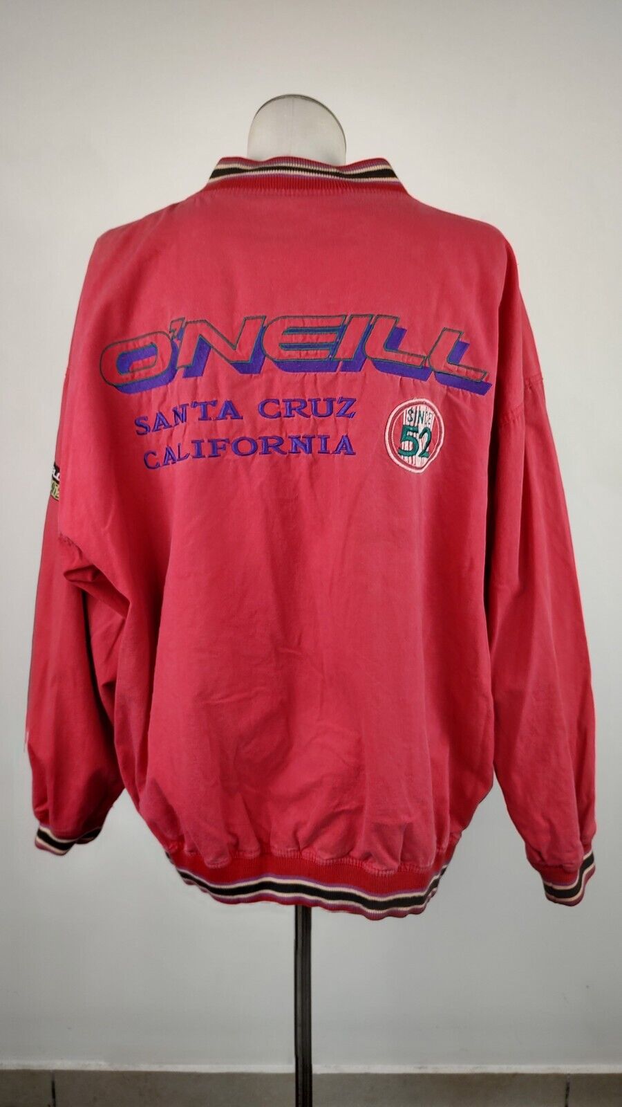 O'NEILL SANTA CRUZ CALIFORNIA GIUBBINO UOMO Tg L MAN CASUAL VINTAGE JACKET