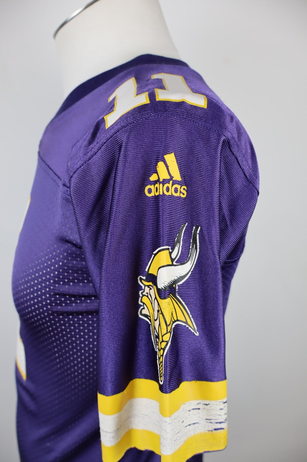 ADIDAS NFL VIKINGS CULPEPPER N 11 MAGLIA UOMO FOOTBALL  TG. S SPORT T-SHIRT MAN