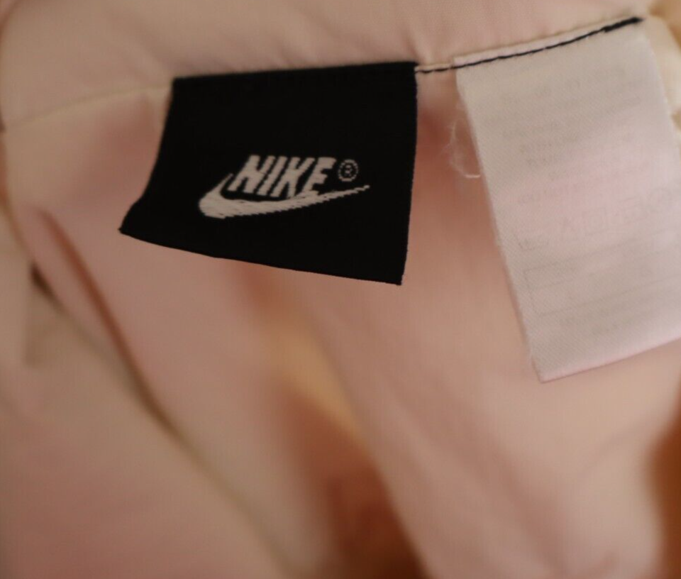 NIKE AIR GIUBBINO LEGGERO GIACCA UOMO Tg L MAN CASUAL VINTAGE JACKET COTONE