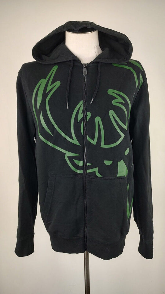 NEW ERA FELPA UOMO Tg L MAN CASUAL VINTAGE SPORT SWEATSHIRT CASUAL NBA BUCKS