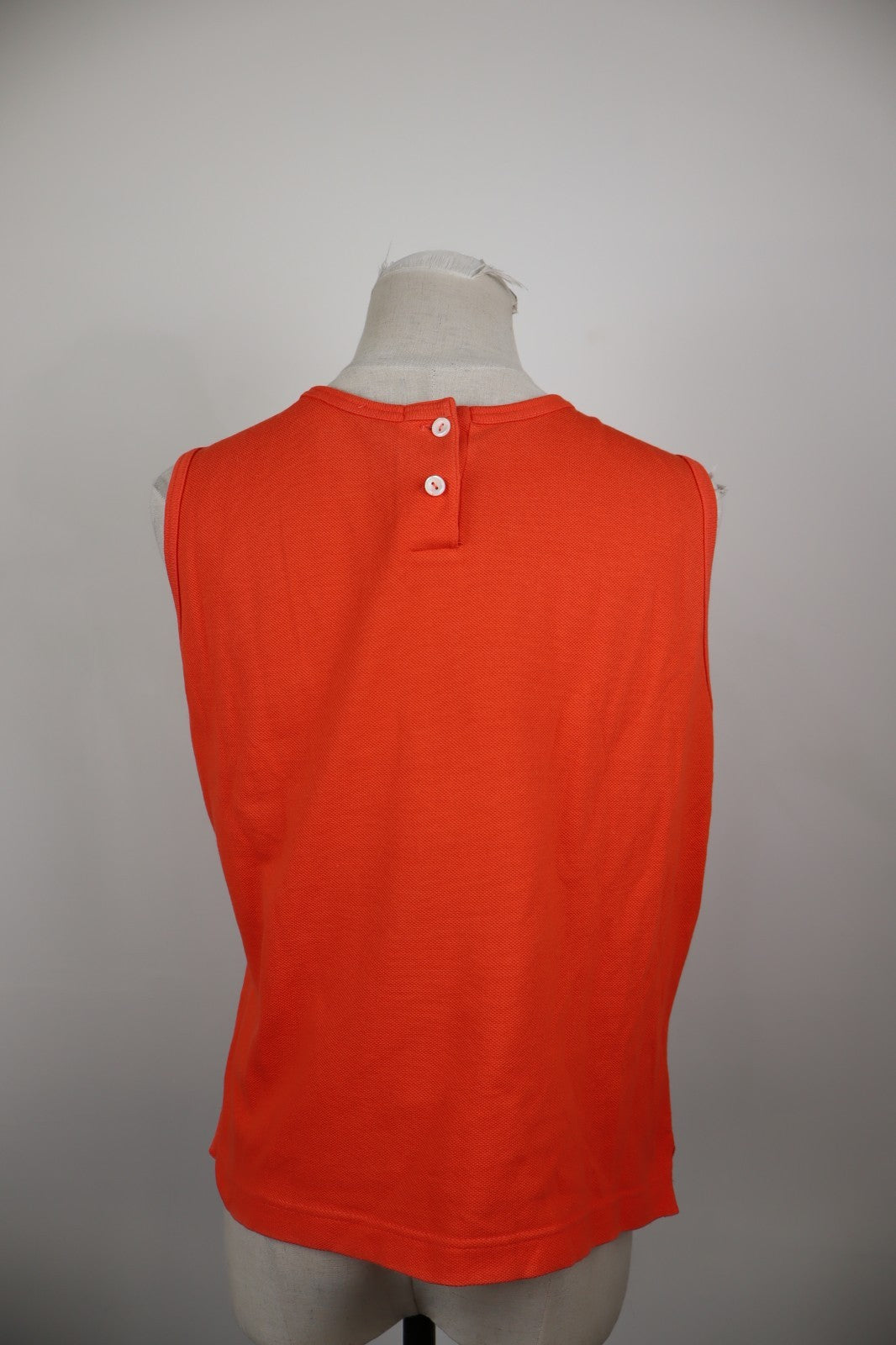 LACOSTE POLO SMANICATA MAGLIA DONNA COTONE 44 WOMAN SHIRT CASUAL VINTAGE LOGO