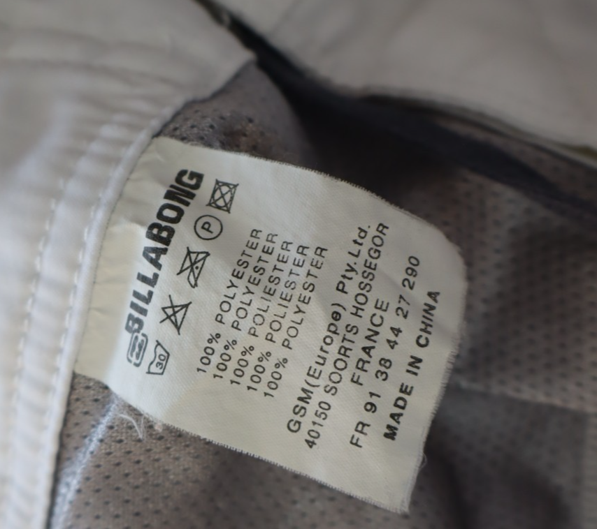 BILLABONG COSTUME PANTALONCINO MARE UOMO L MAN SWIMSUIT VINTAGE CASUAL LOGO