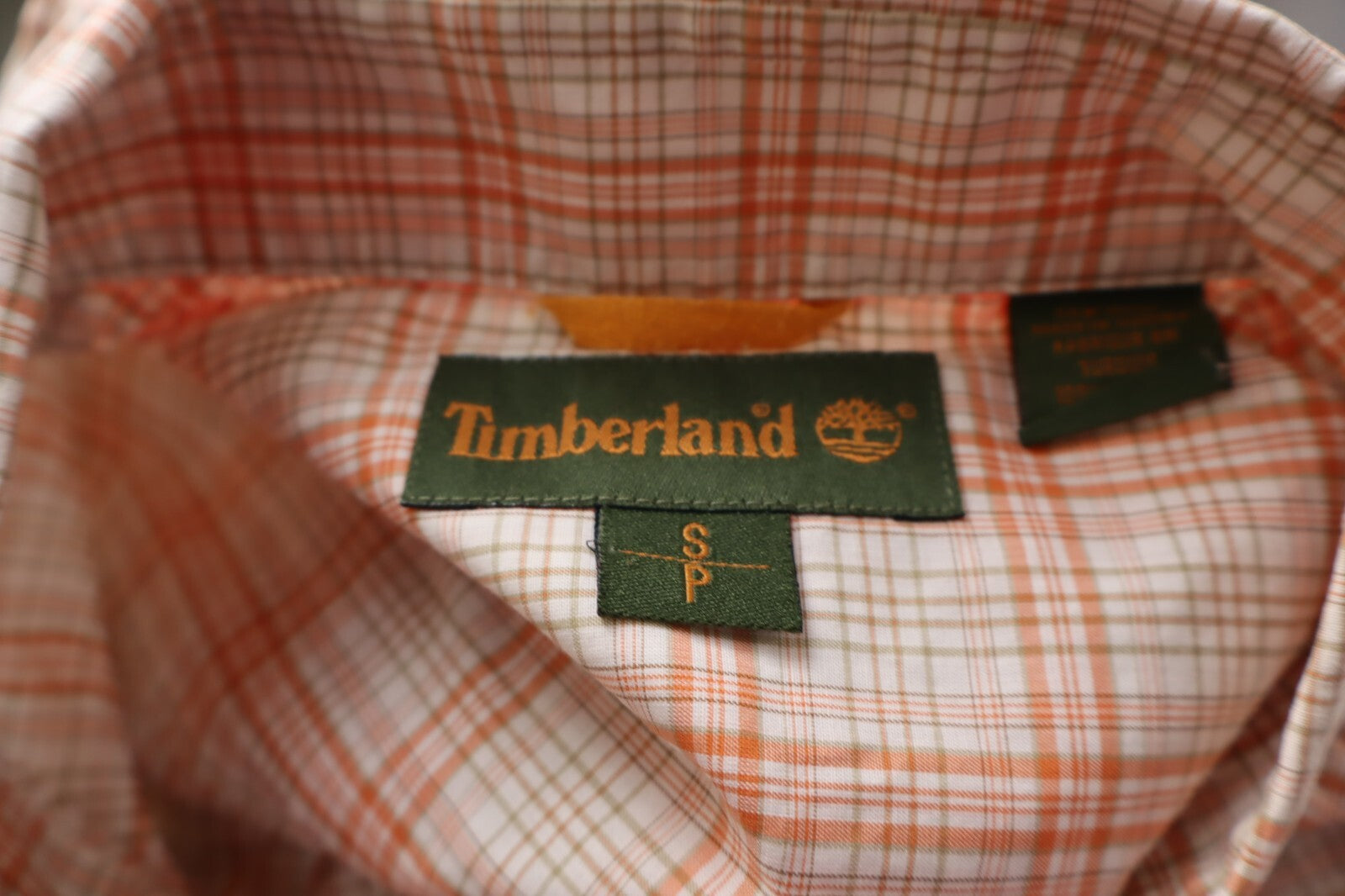 TIMBERLAND CAMICIA UOMO TG S MAN SHIRT CASUAL VINTAGE COTONE COTTON