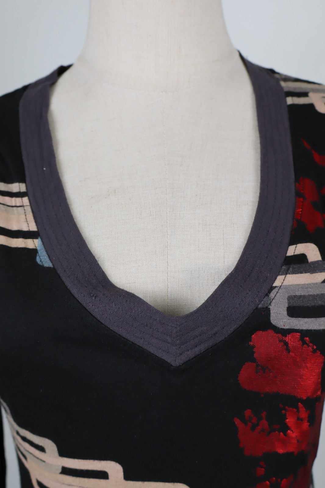 DESIGUAL VESTITO DONNA TG. 42 WOMAN CASUAL VINTAGE DRESS ABITO