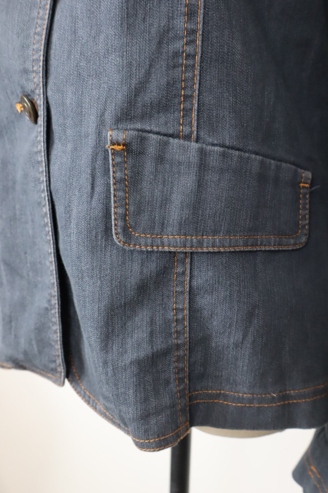 PIERRE CARDIN DENIM GIACCA DONNA Tg XL WOMAN CASUAL VINTAGE  JACKET