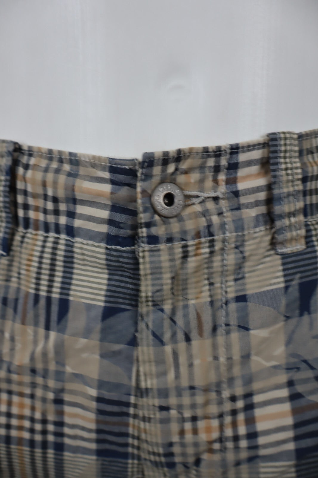 REPLAY BERMUDA PANTALONE SHORTS UOMO 32 MAN VINTAGE CASUAL PANTS COTONE