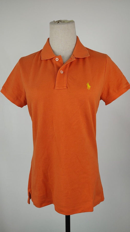 RALPH LAUREN POLO DONNA MAGLIA COTONE TG. M WOMAN COTTON SHIRT CASUAL VINTAGE