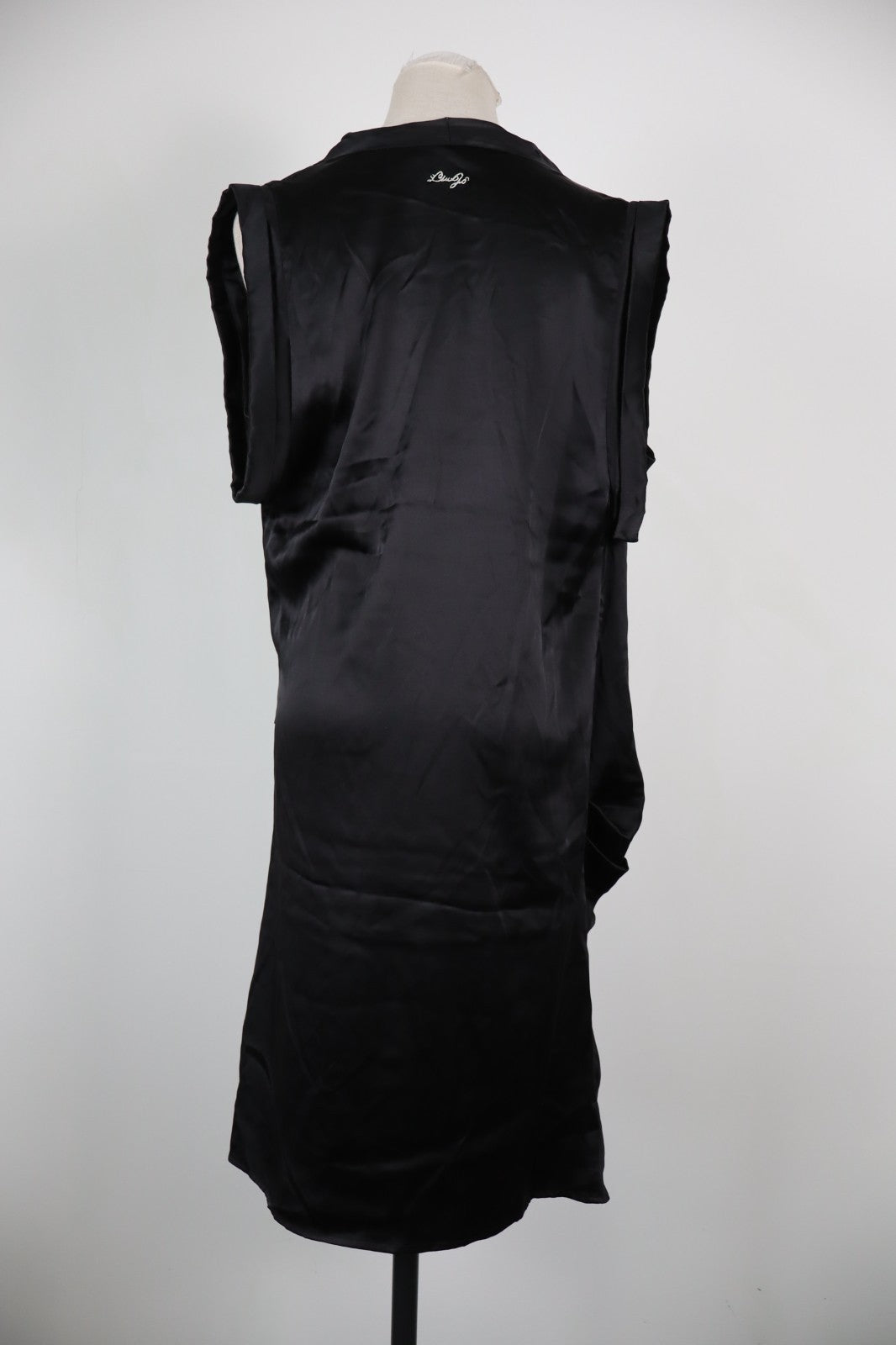 LIU JO VESTITO DONNA TG. 46 WOMAN CASUAL VINTAGE DRESS ABITO SETA