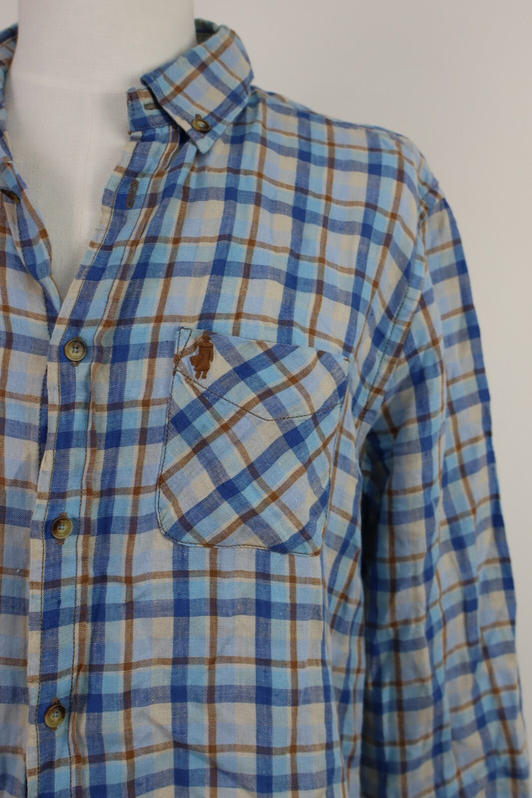 MARLBORO CLASSICS CAMICIA UOMO TG. XL MAN CASUAL VINTAGE SHIRT LINO