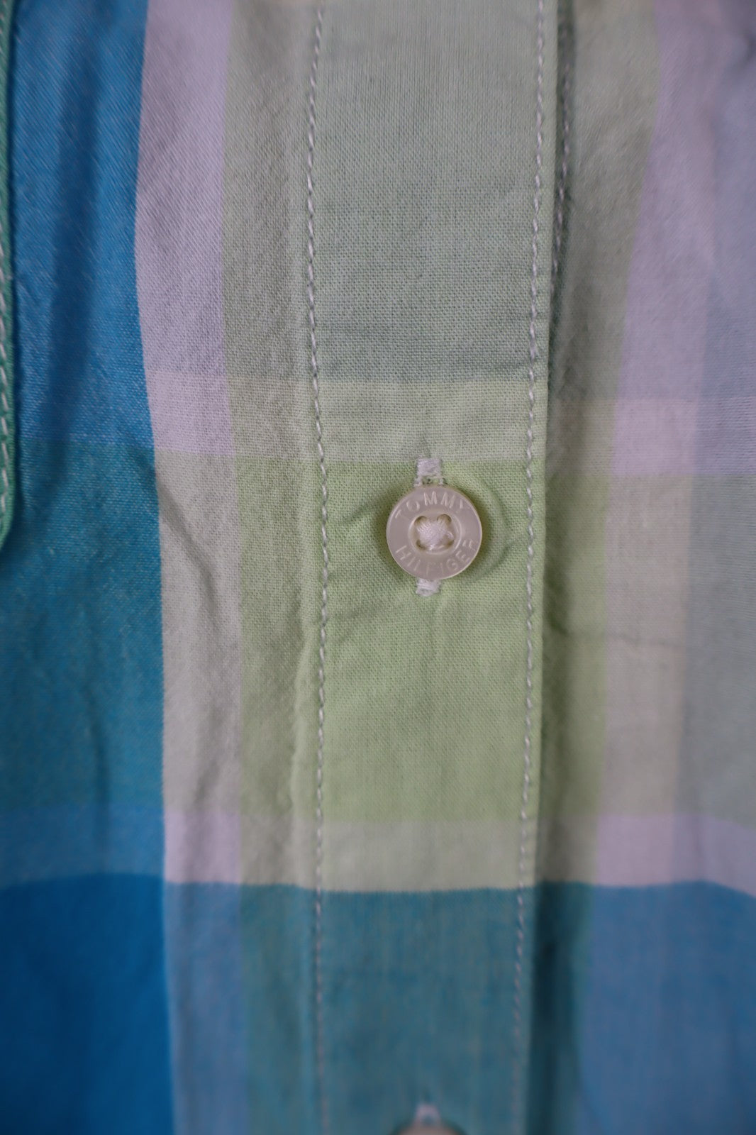 TOMMY HILFIGER CAMICIA DONNA COTONE TG. L WOMAN COTTON SHIRT CASUAL VINTAGE