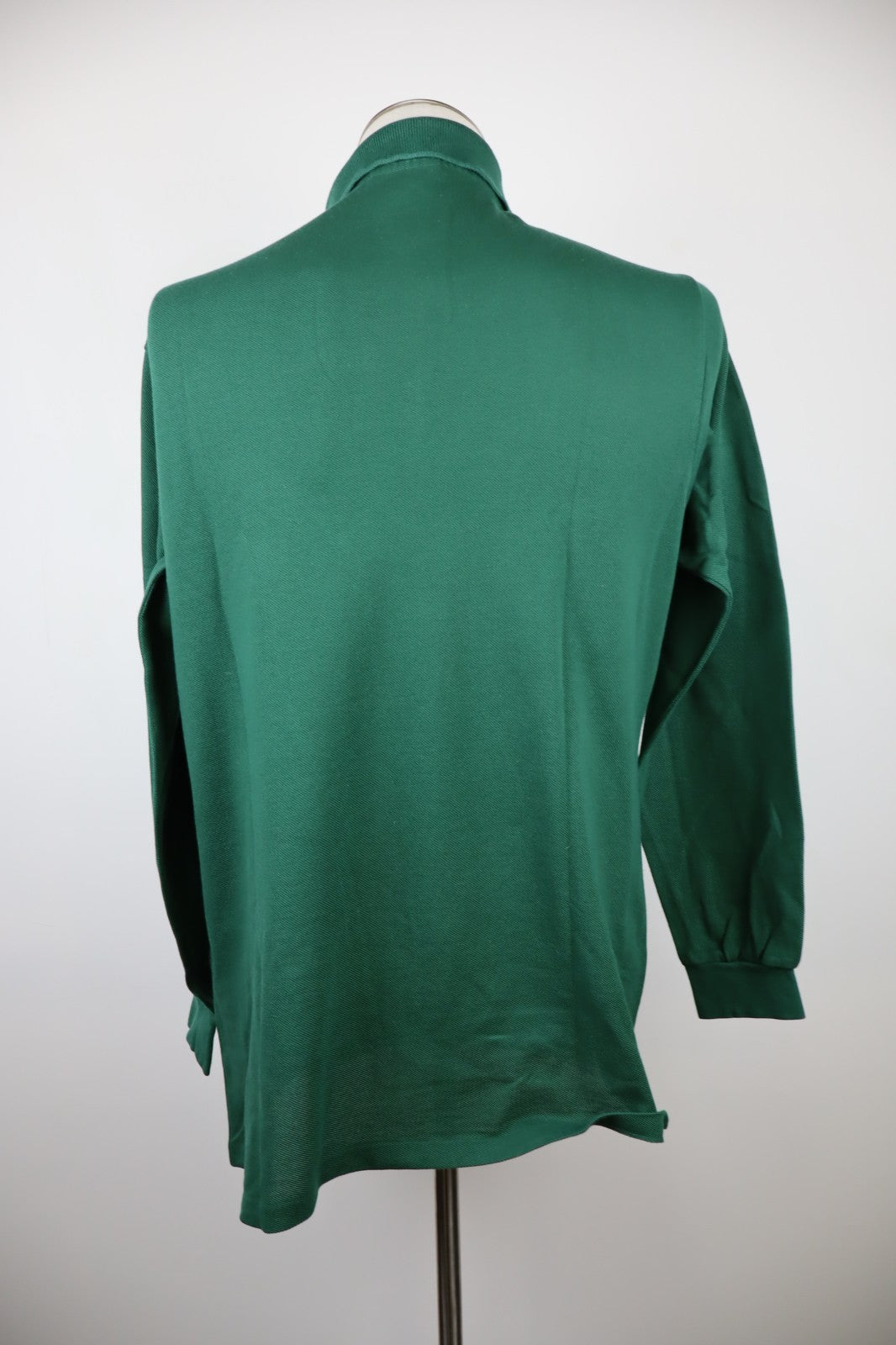 LACOSTE MAGLIA POLO UOMO TG. 4 MAN T-SHIRT CASUAL VINTAGE COTONE COTTON VERDE
