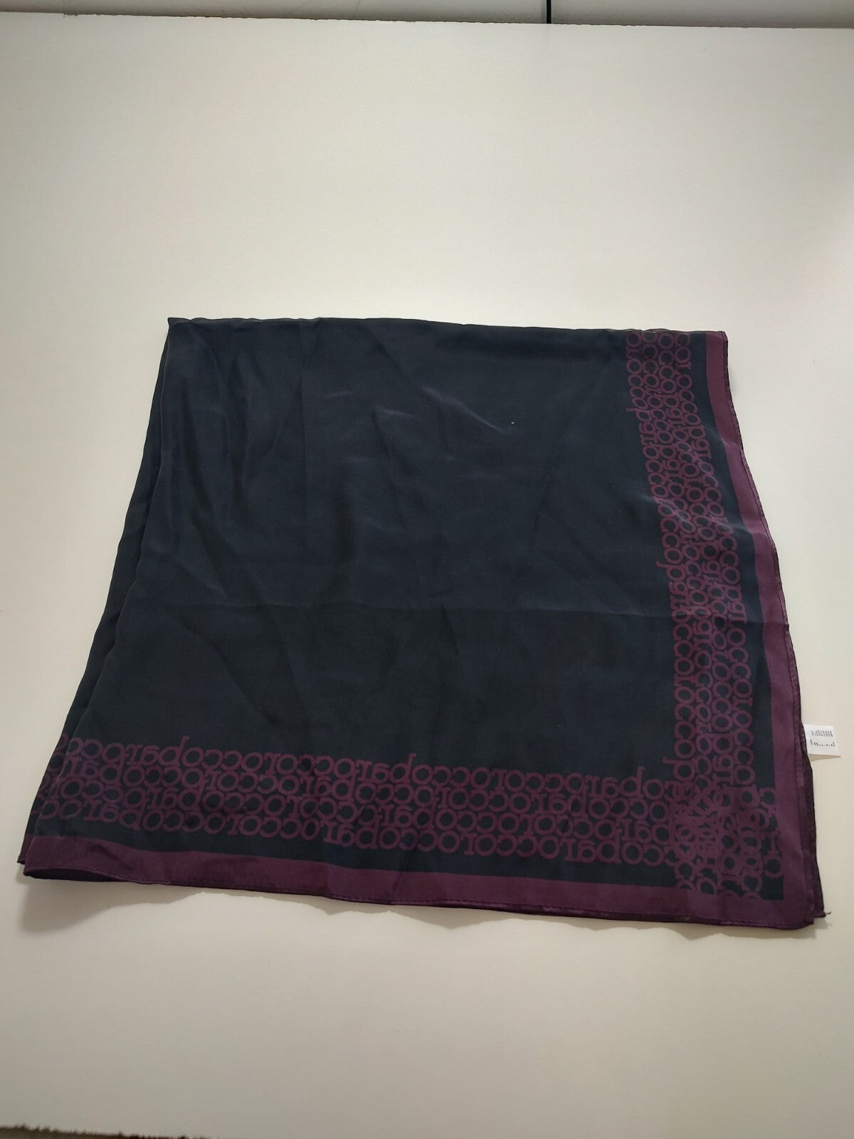 ROCCOBAROCCO FOULARD 100% SILK SETA SCARVES SCARF SQUARE MADE IN ITALY