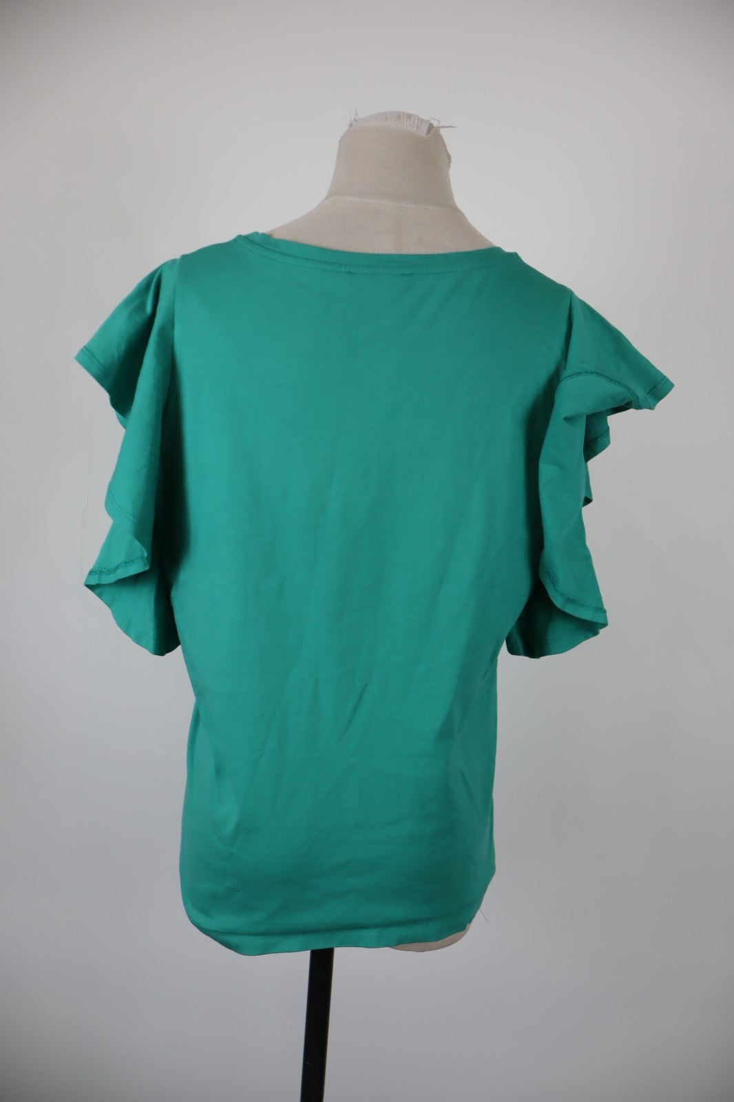 MARELLA MAGLIA DONNA TG. L WOMAN CASUAL VINTAGE T-SHIRT TOP COTONE