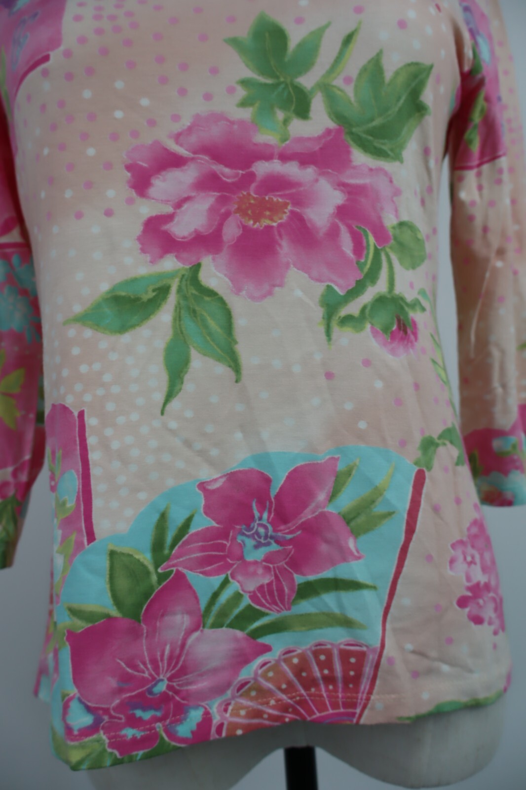 LUCIANO PAVAROTTI MAGLIA DONNA TG. 48 WOMAN CASUAL VINTAGE TOP T-SHIRT