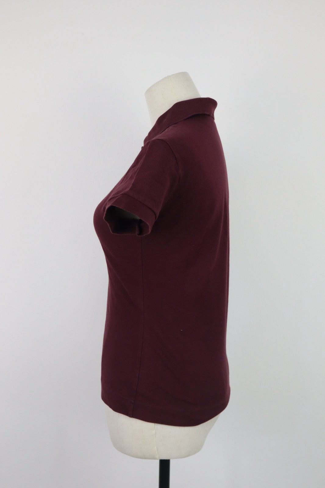 LACOSTE POLO MAGLIA DONNA COTONE TG. 38 WOMAN SHIRT CASUAL VINTAGE COTTON