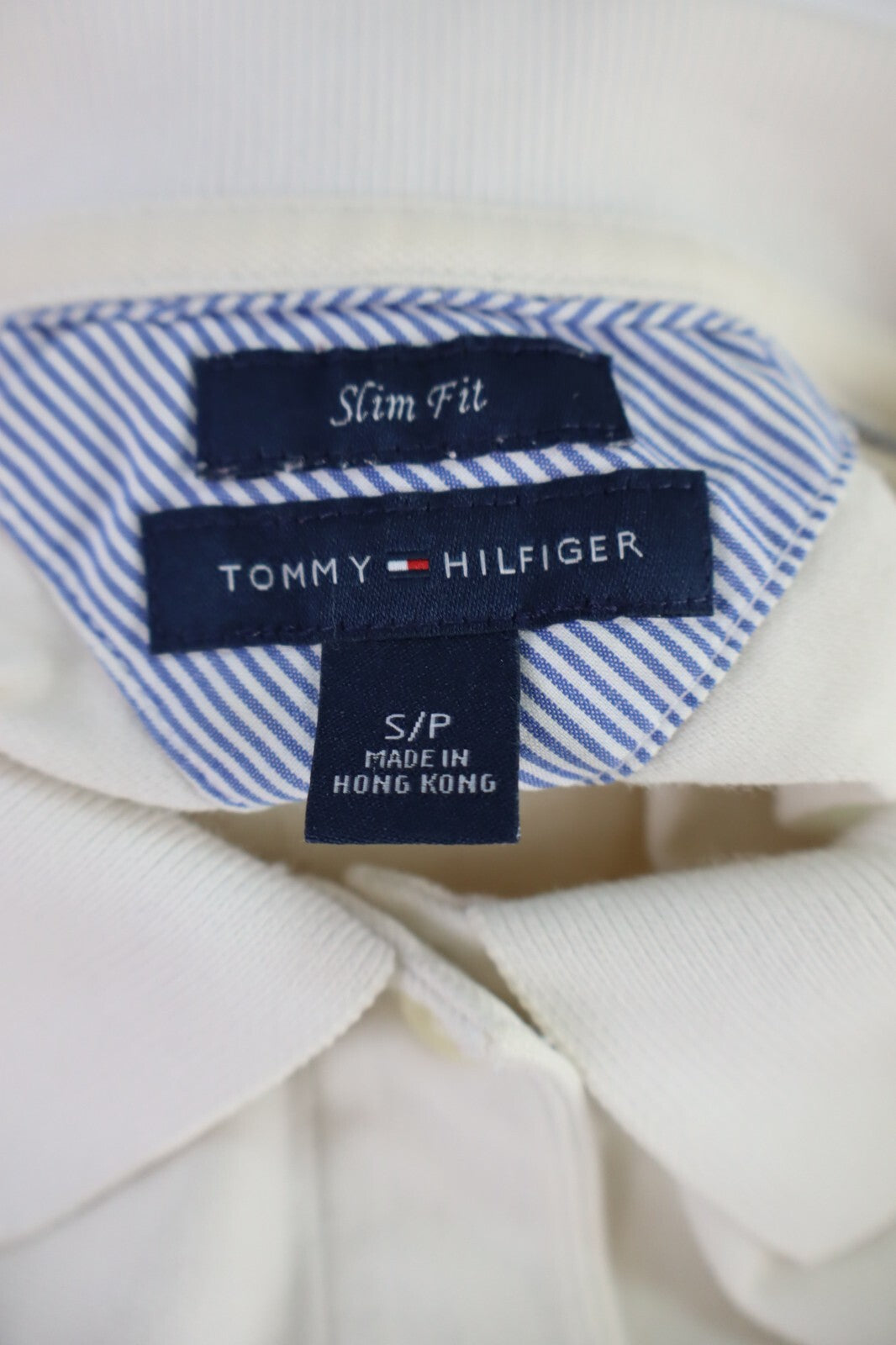 TOMMY HILFIGER POLO MAGLIA DONNA COTONE TG. S WOMAN SHIRT CASUAL VINTAGE COTTON