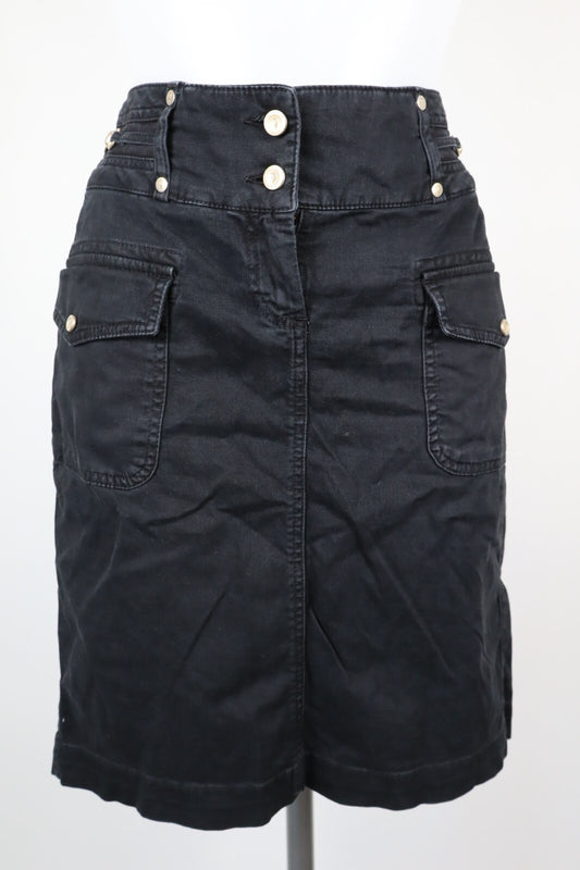 TRUSSARDI JEANS GONNA DONNA WOMAN SKIRT Tg. 44 CASUAL VINTAGE COTONE