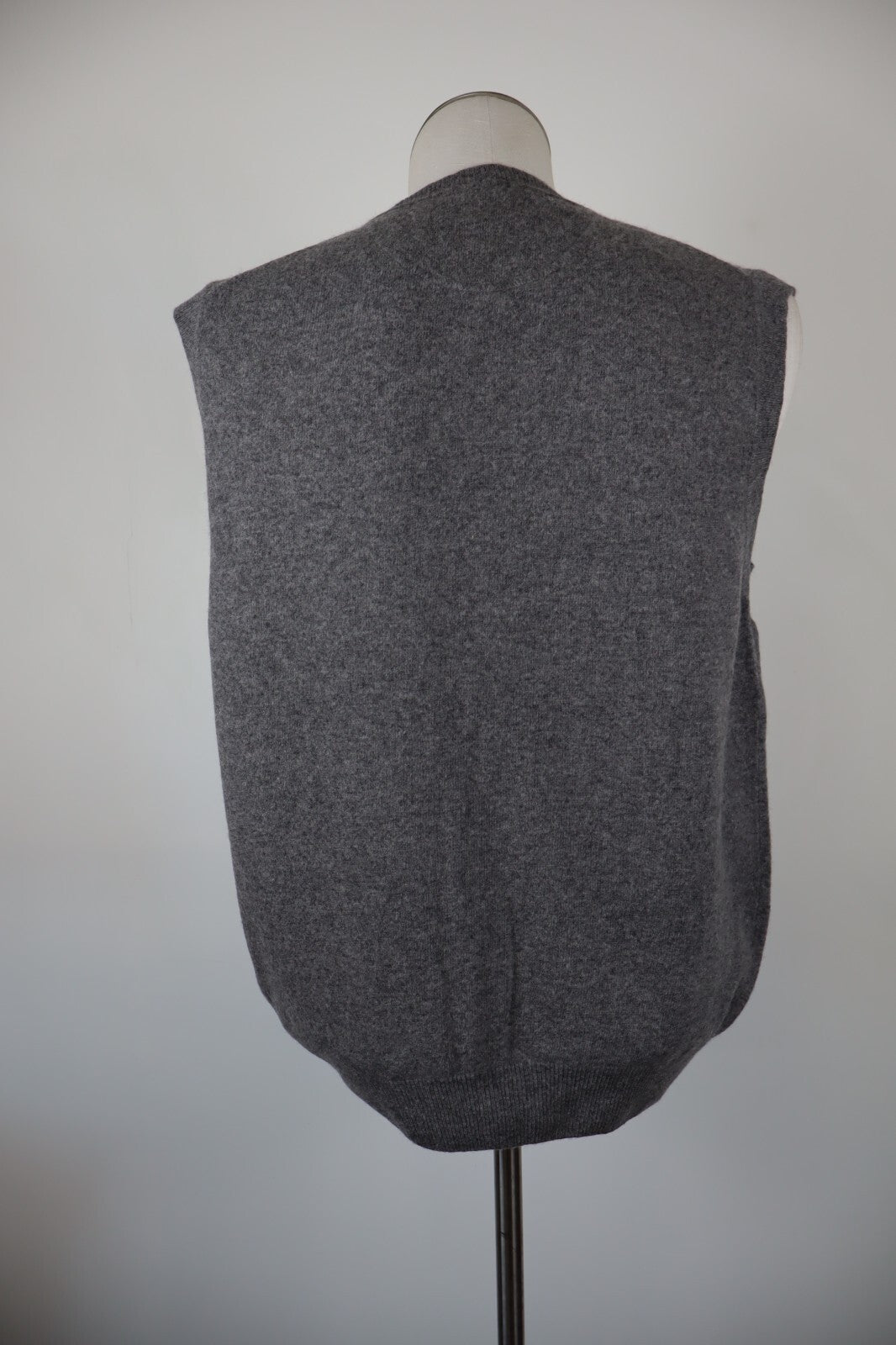MARLBORO CLASSICS MAGLIONE SMANICATO LANA GILET UOMO Tg. L SWEATER MAN CASUAL