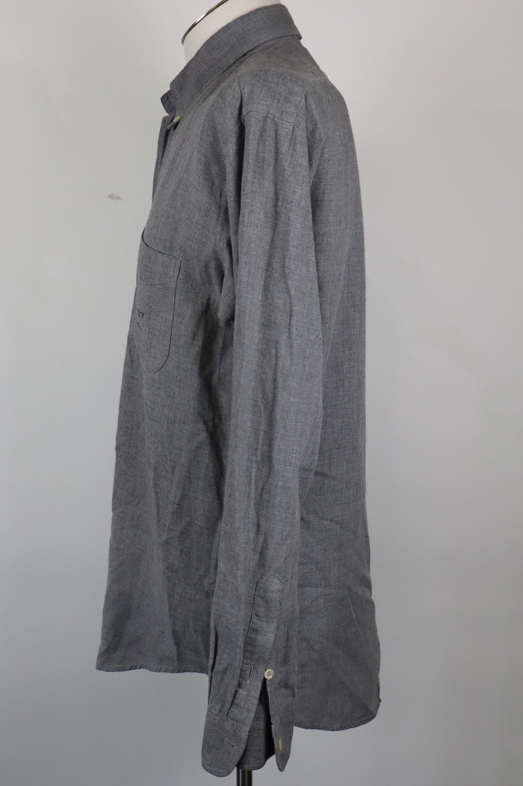 HENRY COTTON'S CAMICIA UOMO GRIGIA TG. 42 MAN CASUAL VINTAGE SHIRT