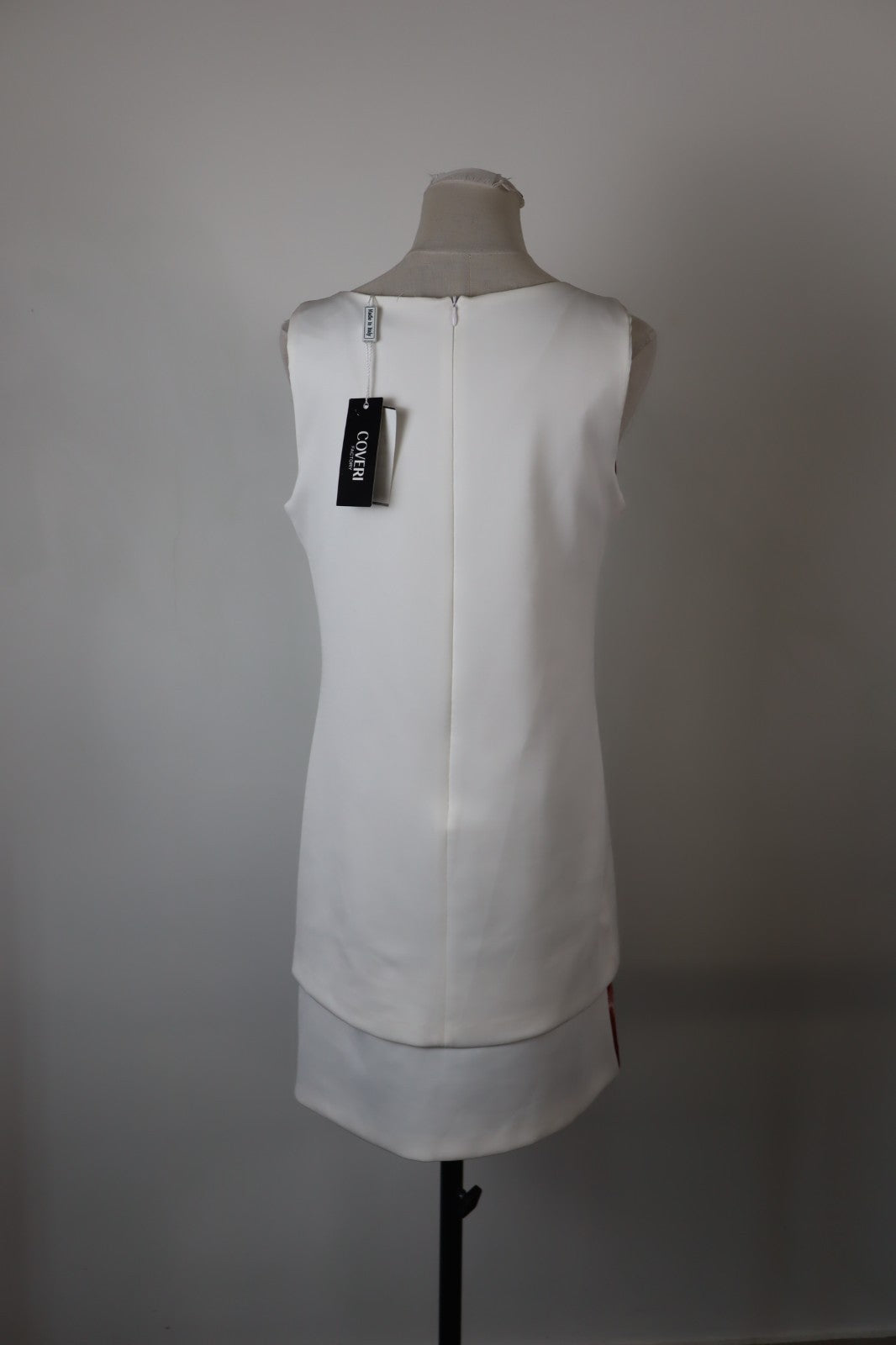 COVERI FACTORY VESTITO ABITO DONNA TG. 46  WOMAN CASUAL VINTAGE DRESS CON TAG