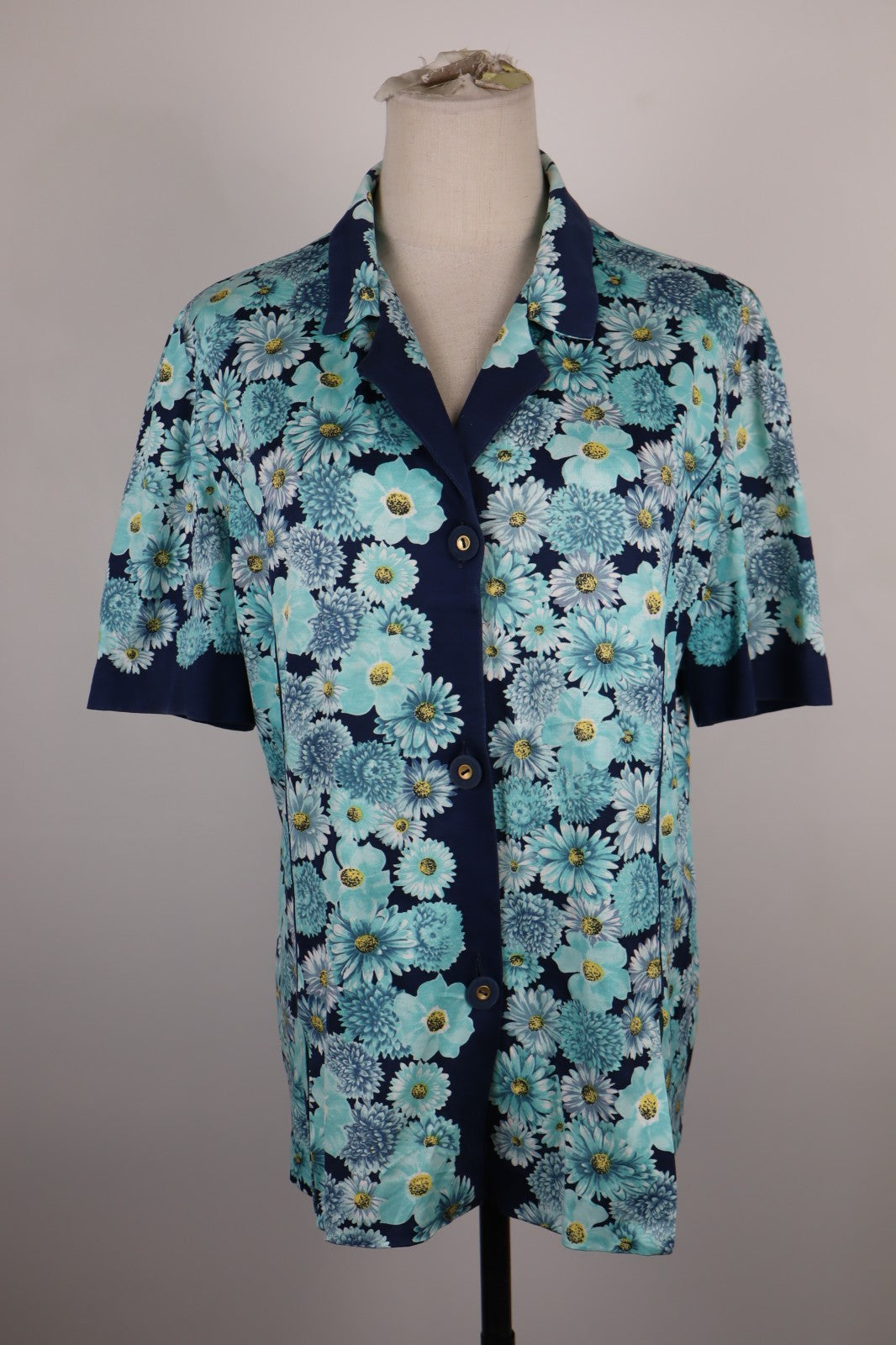 PIERRE CARDIN CAMICIA  DONNA TG. 42 WOMAN SHIRT CASUAL VINTAGE COTONE