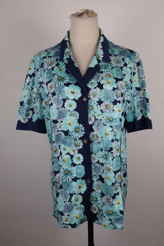 PIERRE CARDIN CAMICIA  DONNA TG. 42 WOMAN SHIRT CASUAL VINTAGE COTONE