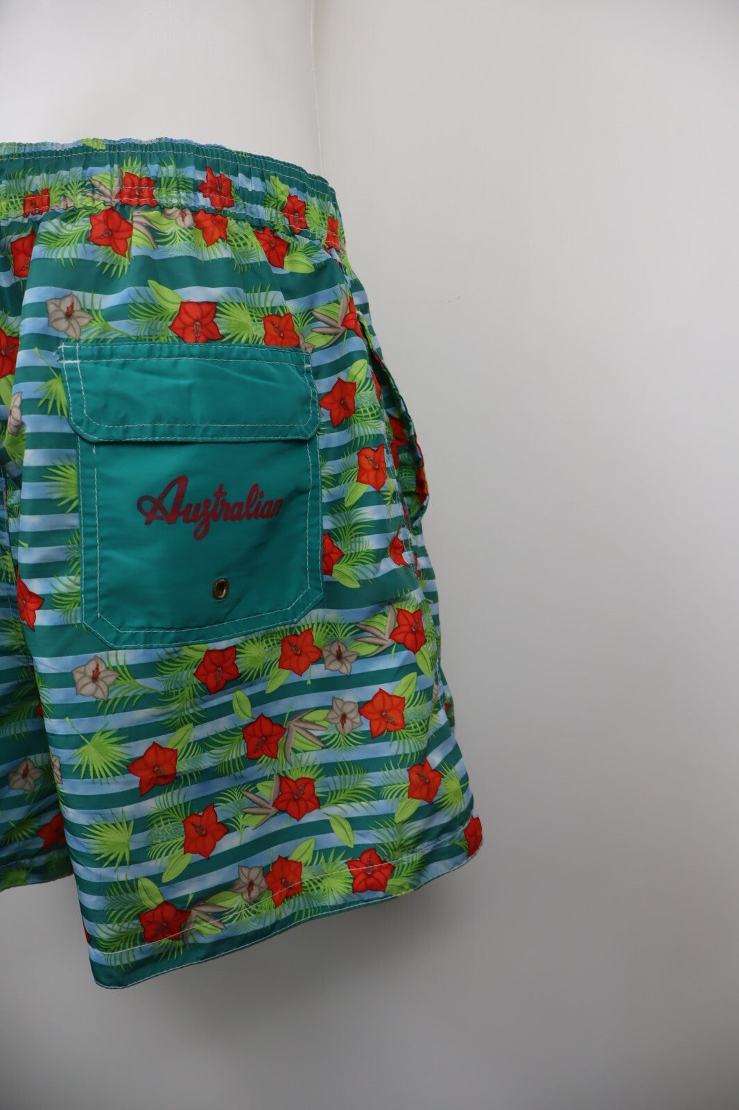 AUSTRALIAN COSTUME PANTALONCINO MARE UOMO TG 54 MEN SEA SWIMSUIT VINTAGE CASUAL