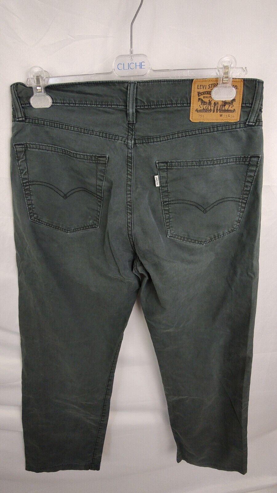 LEVI'S PANTALONI UOMO TG 33 MAN PANTS CASUAL VINTAGE