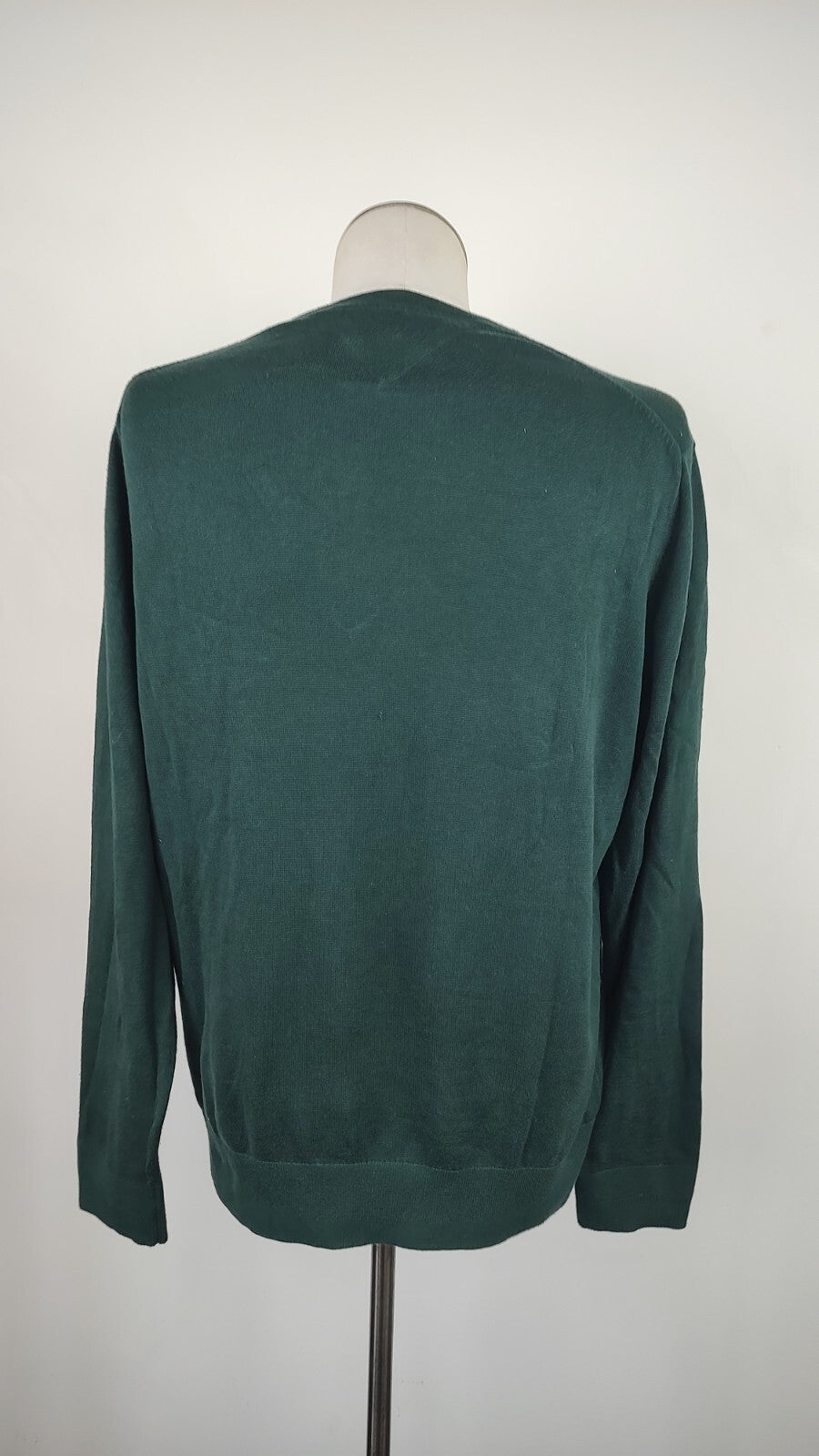TOMMY HILFIGER MAGLIONE VINTAGE COTONE SETA UOMO Tg. XL MAN SWEATER CASUAL