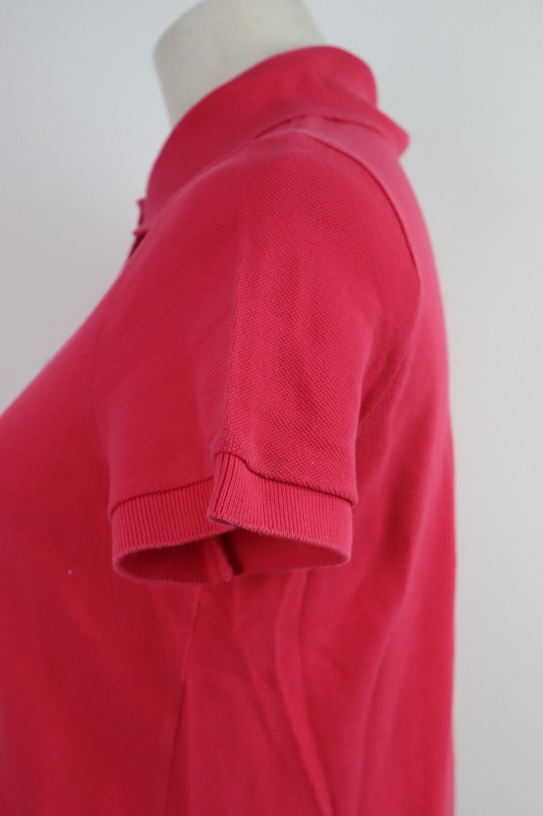 LACOSTE POLO MAGLIA DONNA COTONE TG. 38 WOMAN COTTON SHIRT CASUAL VINTAGE