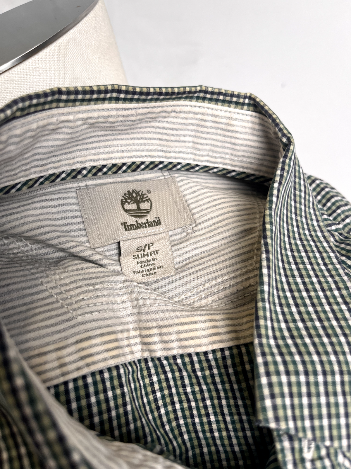 TIMBERLAND CAMICIA COTONE UOMO TG. S MAN CASUAL VINTAGE SHIRT COTONE COTTON