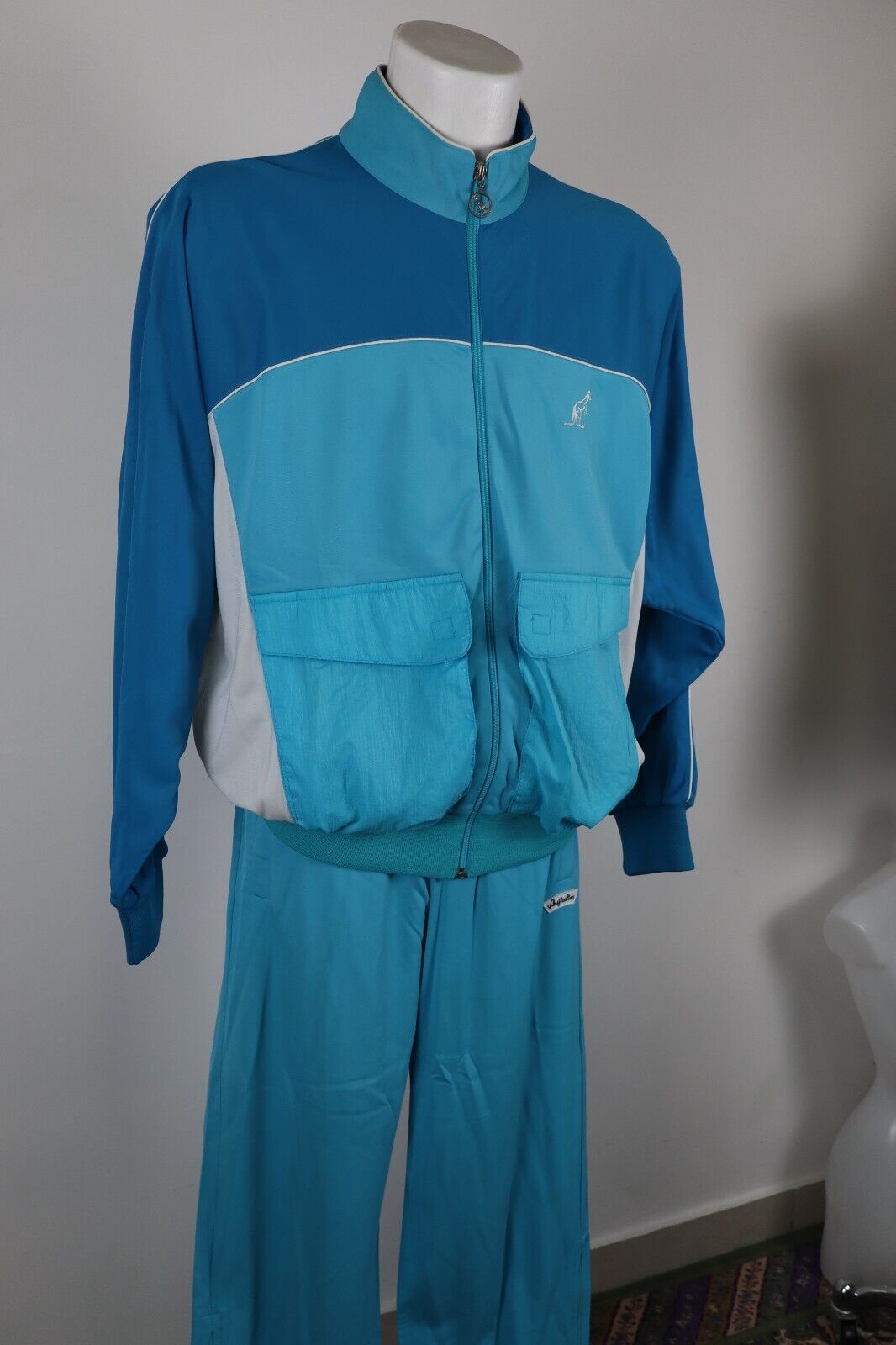 AUSTRALIAN TUTA COMPLETA Tg 50 TRACKSUIT JACKET GIACCA PANTS UOMO SPORT