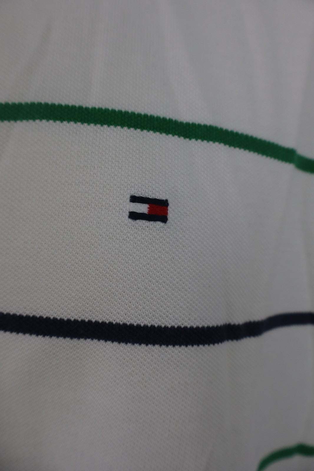 TOMMY HILFIGER POLO MAGLIA UOMO TG XL MAN T-SHIRT CASUAL VINTAGE COTONE