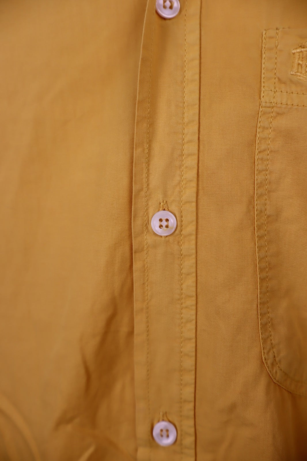RIFLE CAMICIA UOMO TG. L MAN CASUAL VINTAGE SHIRT COTONE COTTON TASCA LOGO