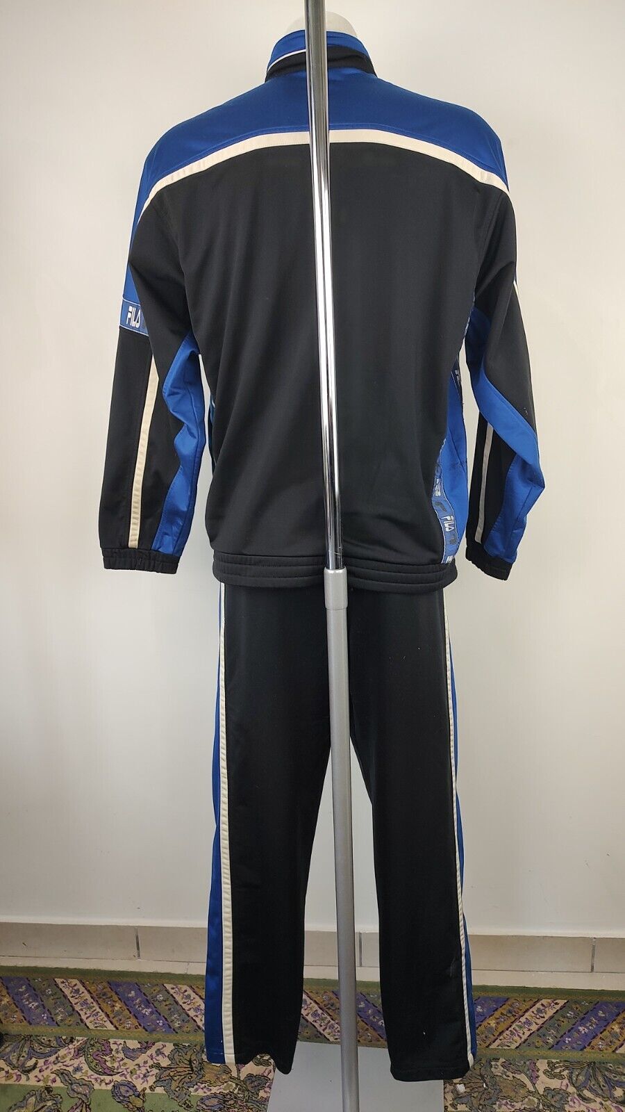 FILA TUTA COMPLETA DUE PEZZI Tg. 50 TRACKSUIT JACKET GIACCA PANTS UOMO SPORT