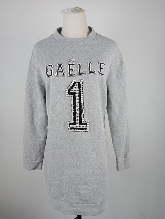 GAELLE FELPA MAGLIA DONNA Tg 2 WOMEN CASUAL VINTAGE SPORT SWEATSHIRT