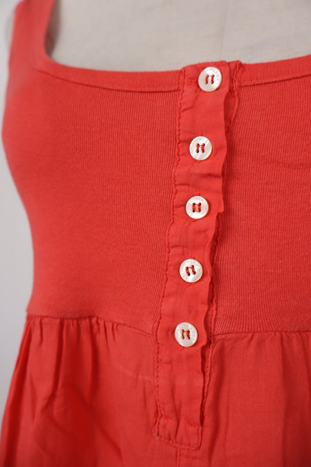 EMPORIO ARMANI SWIMWEAR MAGLIA CANOTTA DONNA XS WOMAN CASUAL VINTAGE TOP T-SHIRT