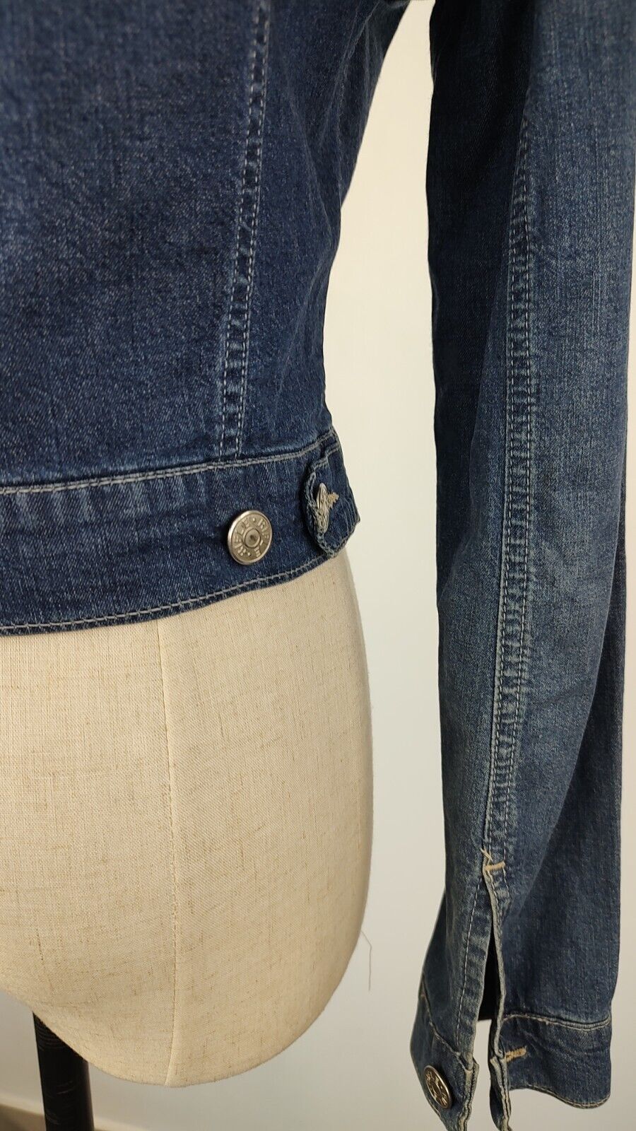 RIFLE JEANS GIUBBINO DONNA Tg. S WOMAN CASUAL JACKET COTONE DENIM