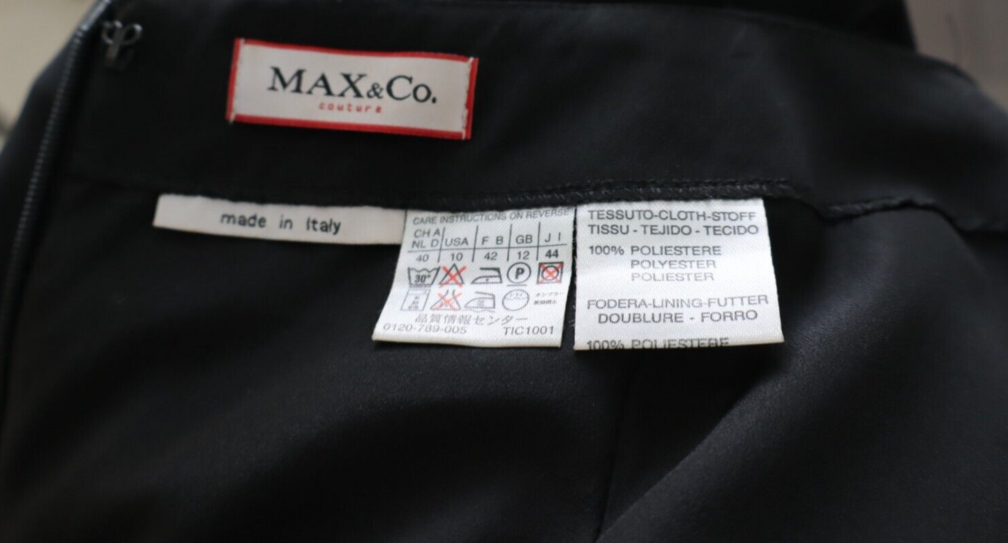MAX & CO GONNA LONGUETTE DONNA TG. 44 WOMAN VINTAGE SKIRT CASUAL