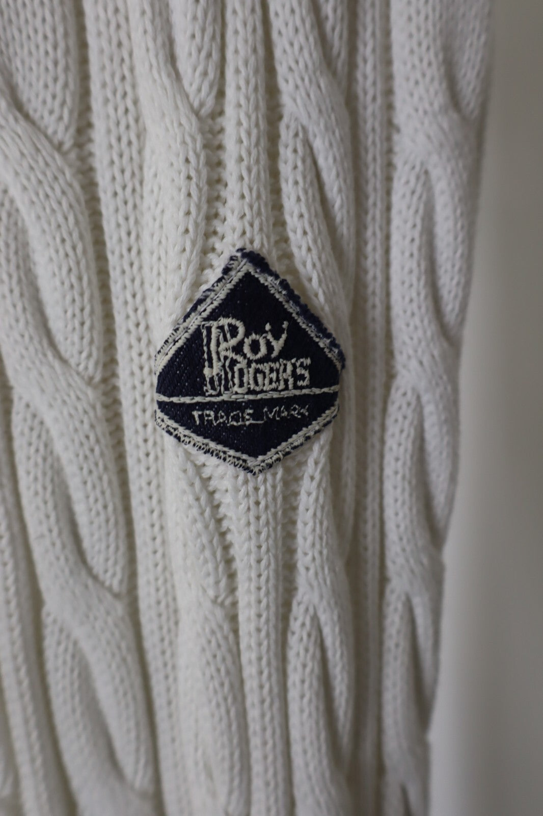 ROY ROGERS MAGLIONE UOMO MAN Tg. L MAN SWEATER CASUAL VINTAGE COTONE