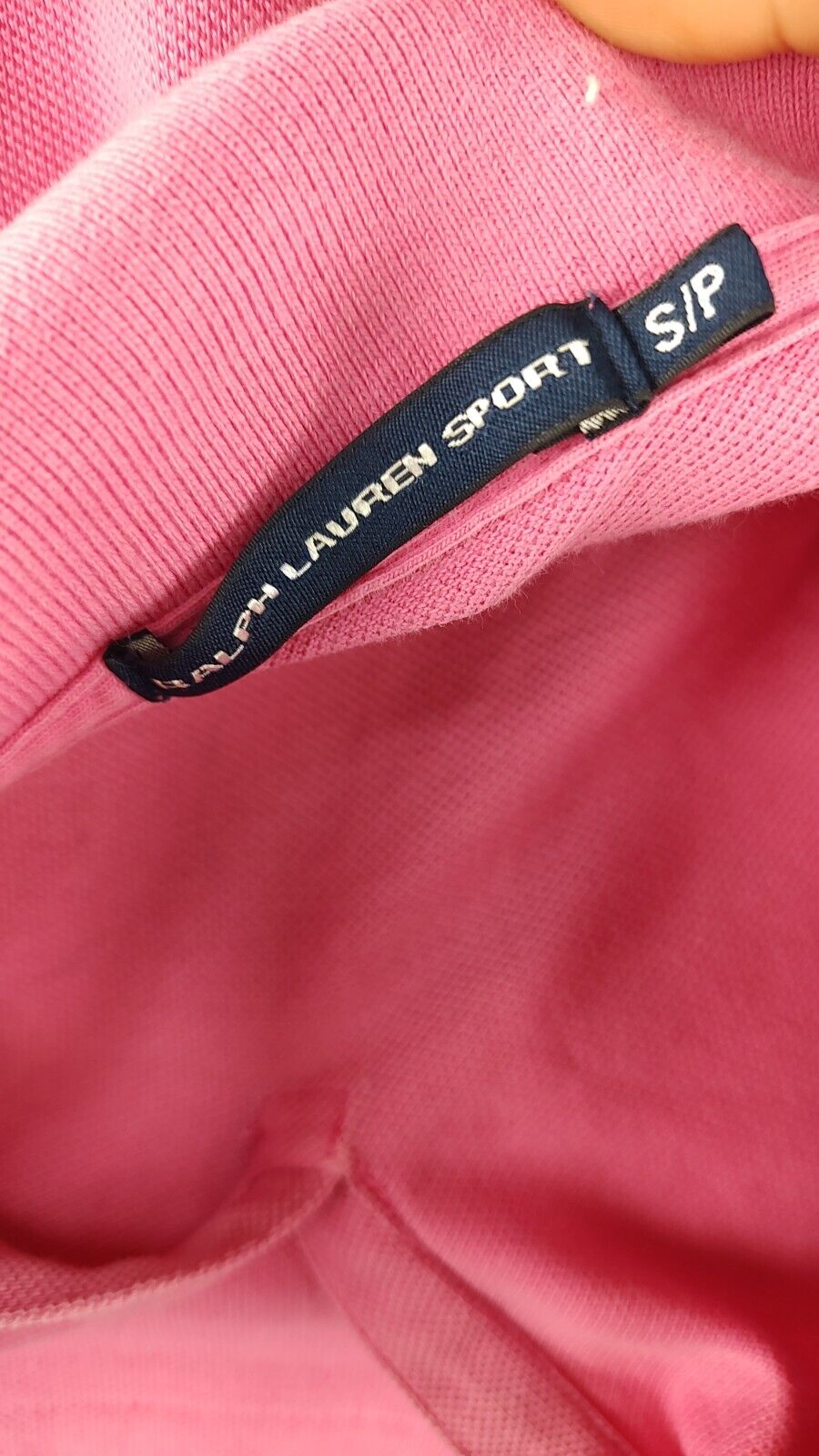 LAUREN RALPH LAUREN DONNA COTONE TG. S WOMAN POLO SHIRT CASUAL VINTAGE