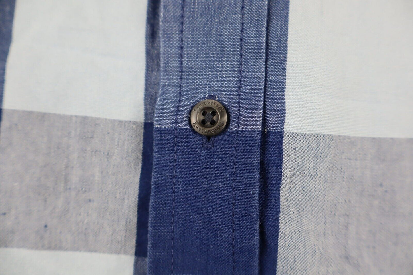 TIMBERLAND CAMICIA UOMO TG. M SLIM FIT MAN CASUAL VINTAGE SHIRT COTONE COTTON